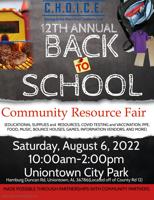 Back to School Community Resource Fair to be held at Uniontown City Park