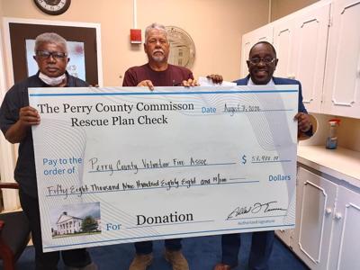 Perry County Commission makes $58K payment to Association of Volunteer Fire Departments