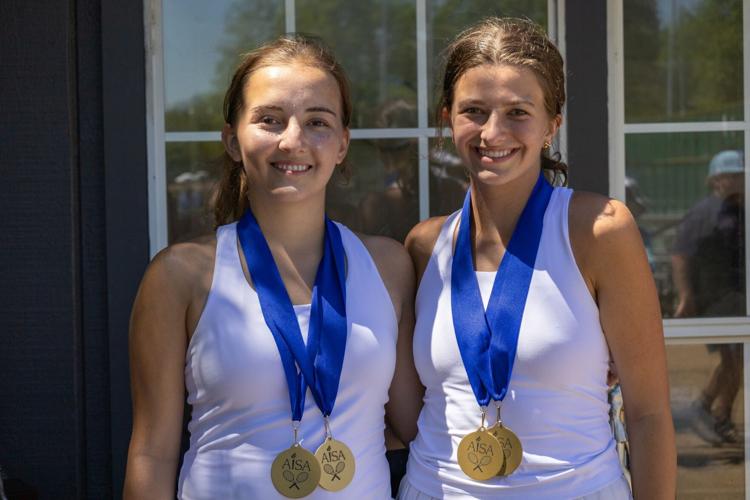 Morgan girls doubles team