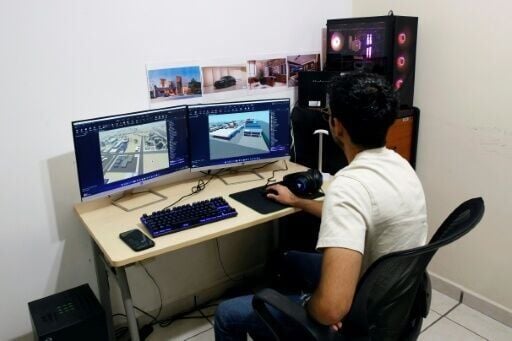 Video game developers like Angel Villaverde, 19, say the more realistically gruesome a game is, the more popular