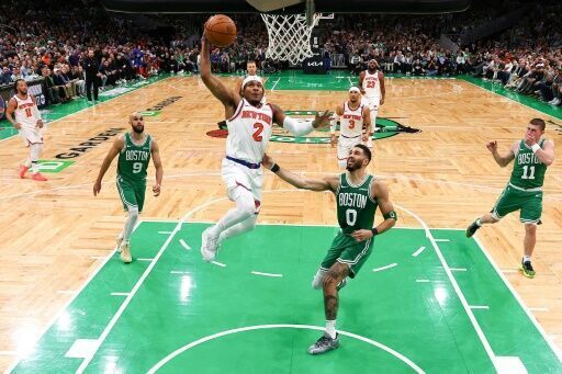 Knicks rally again to take 2-0 lead over Celtics, Thunder roar back