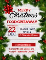 Christmas food giveaway to be held at Bloch Park on Wednesday