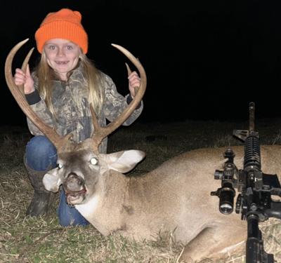 Livy in ALBBAA Big Buck Photo Contest picture
