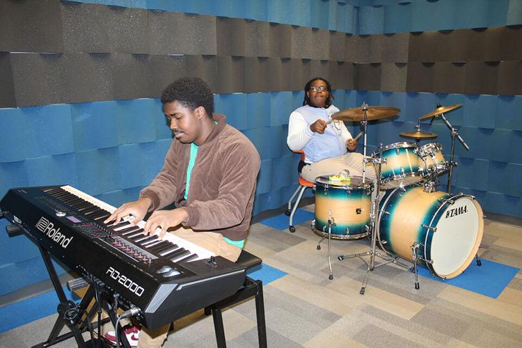Musicians at Teen Tech Center