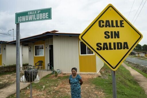 Year after exodus, silence fills Panama island threatened by sea