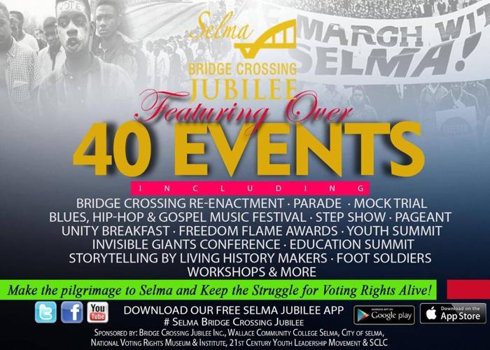 Annual Selma Bridge Crossing Jubilee set for February, March 2020