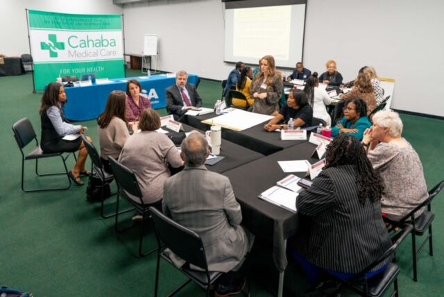 Health Resources and Services Administration joined Cahaba Medical Care for a roundtable