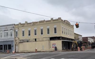 George Building side by side