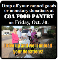 Stock the Shelves Food and Fund Drive to be held for COA Food Pantry