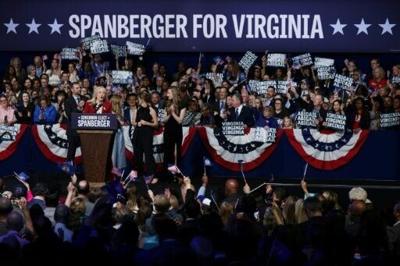 Virginia Governor Abigail Spanberger is among dozens of Democrats who have surpassed expectations in recent elections