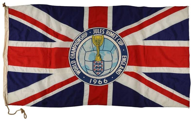 1966 World Cup flag expected to fetch more than $5k at auction