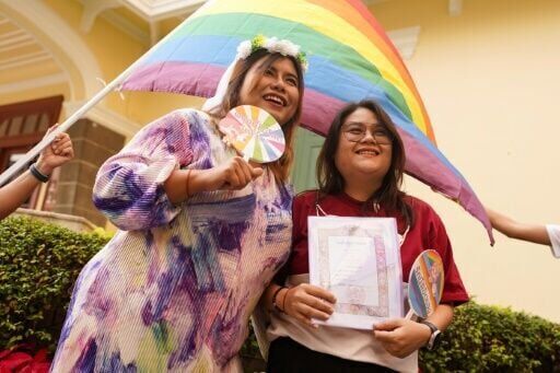 Nearly 2,000 LGBTQ couples wed as Thai same-sex marriage law comes into force