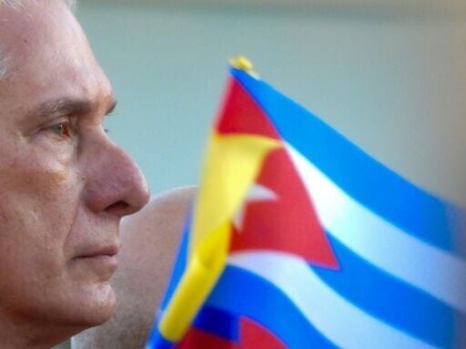 Cuba's President Miguel Diaz-Canel