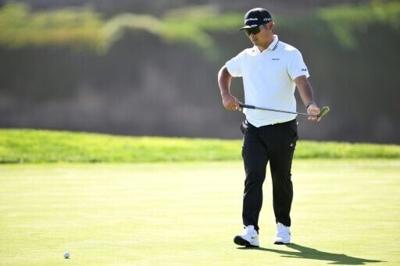 Japan's Ryo Hisatsune has the first-round lead in the US PGA Tour Pebble Beach Pro-Am