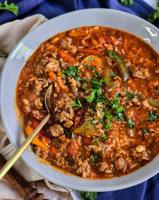 Recipe: Spicy Stuffed Pepper Soup