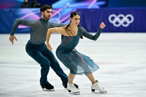 French ice dancers Laurence Fournier Beaudry and Guillaume Cizeron on their way to Olympic gold in Milan