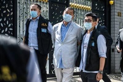 Hong kong media mogul Jimmy Lai's Lai's punishment has been condemned by foreign countries and rights groups