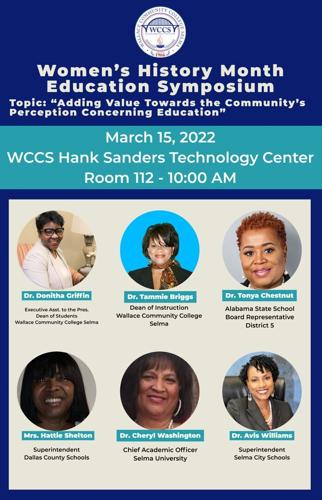 WCCS to host three-part symposium for Women's History Month