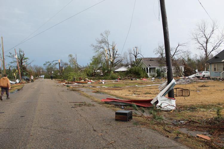 Selma continues digging through rubble from Thursday's tornado, photo gallery