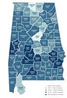 Ten Black Belt counties are poorest counties in Alabama, the nation's seventh poorest state