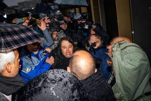 Gulcin Kaya, who lost her son Taylan Kaya in the fire confronted Jacques Moretti on the street in Sion