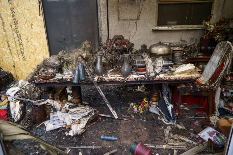 Hero neighbours save gran, 87, from house fire filmed on doorbell camera