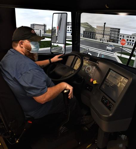 Truck simulator unveiled for WCC Selma CDL training
