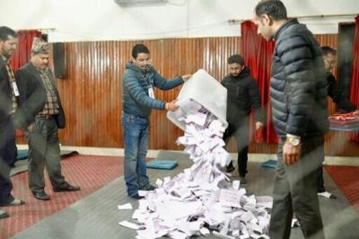 Counting was underway in Nepal, where rapper-turned-politician was on pace to win in very early results