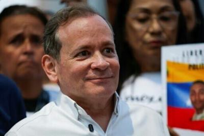 Venezuelan politician Juan Pablo Guanipa spent more than eight months behind bars as a political prisoner