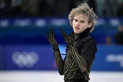Hot favourite Ilia Malinin finished eighth in the Olympic men's figure skating final in Milan