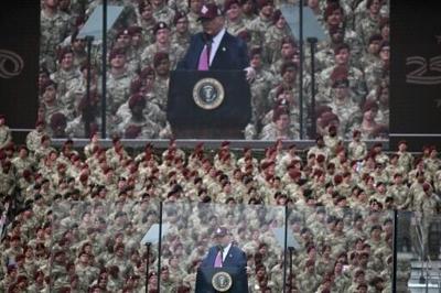 Trump claims LA being invaded by 'foreign enemy' 