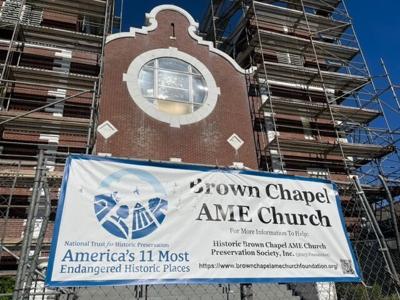 Sewell presents ceremonial checks for more than $2 million in federal grants