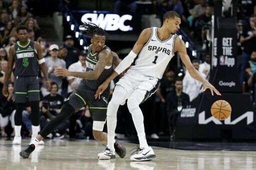 Victor Wembanyama led the San Antonio Spurs to victory in game two against the Minnesota Timberwolves