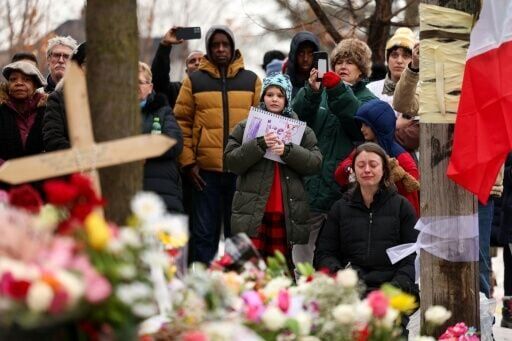 Religious leaders addressed crowds at the scene, with a growing memorial of flowers and candles erected to commemorate Good's life