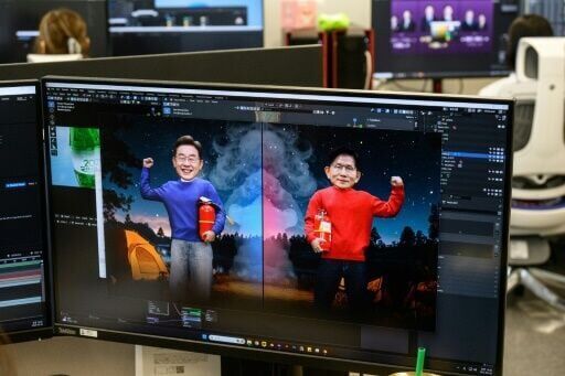 TV graphics put fun into South Korean election count
