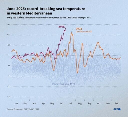 Deadly temperatures blasted western Europe in record hot June