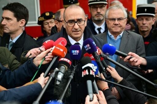 France's Interior Minister Laurent Nunez said investigators were looking into foreign interference