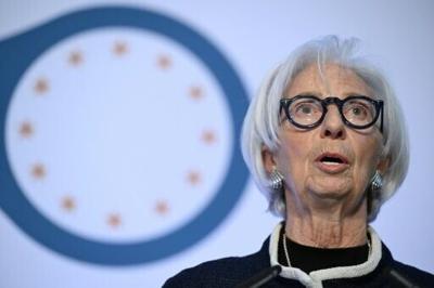 European Central Bank chief Christine Lagarde said the ECB was well positioned to deal with the energy shock
