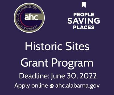 Application for Historic Grants Program is June 30