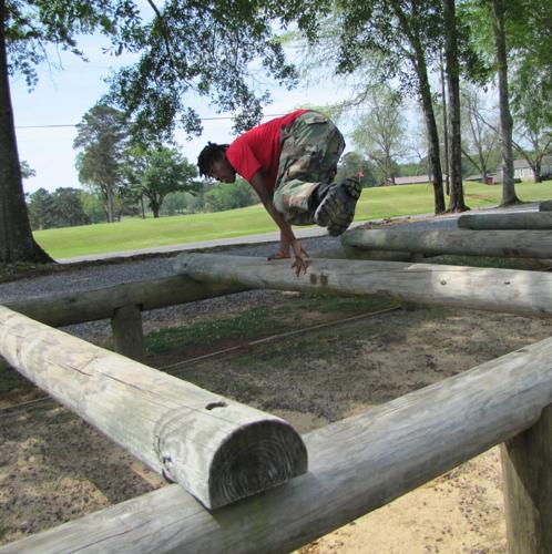 Southside High ROTC class at Marion Military Institute