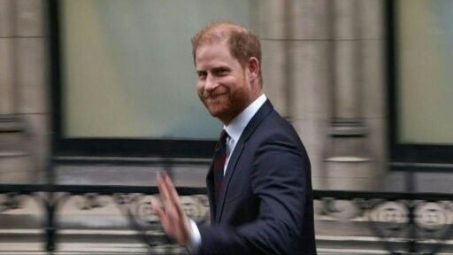 Prince Harry leaves court after telling court tabloids made wife's life 'absolute misery'