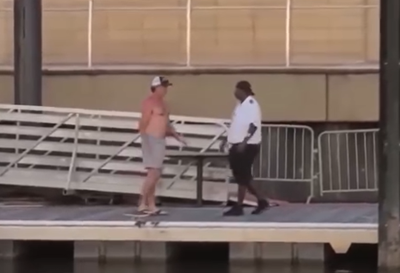 Montgomery brawl - Captain and other guy