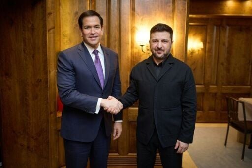 Zelensky also met with US Secretary of State Marco Rubio on the sidelines of the Munich conference