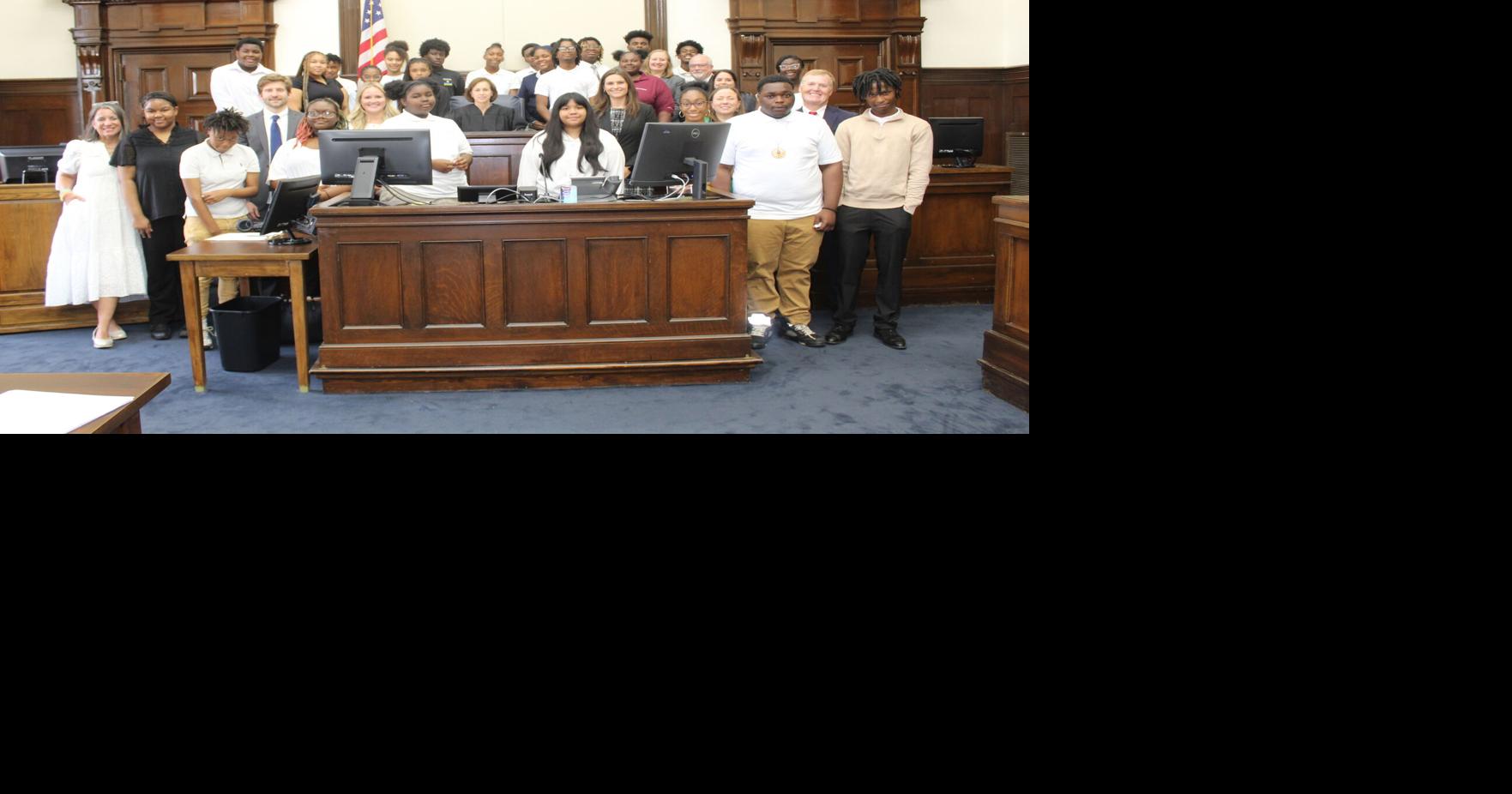 Edmundite Missions teens learn conflict resolution at mock court case on Friday