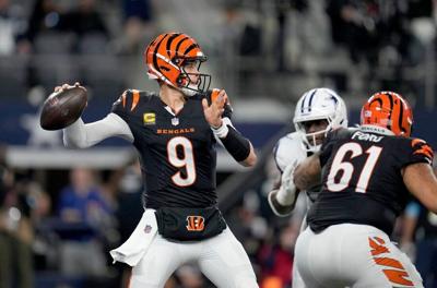 Banged-up Joe Burrow, Bengals visit rebuilding Titans