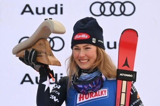 Mikaela Shiffrin returned to the World Cup giant slalom podium for the first time in two years