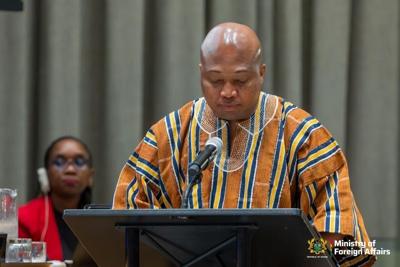 Ghana Foreign Minister Addresses ICC and Durban Declaration at UN Meeting