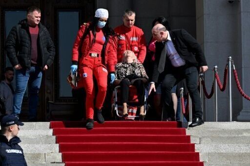 Chaos as Serbia opposition set off flares in parliament to back protests