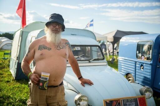 Citroen 2CV lovers gather in Slovenia to take the slow road