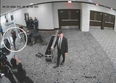 Security camera footage released by prosecutors allegedly shows the moment Cole Allen shot a US Secret Service Officer